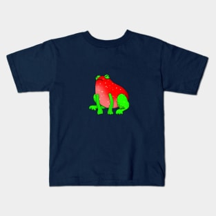 Strawberry Frog Kids T-Shirt